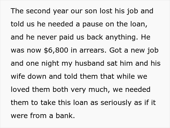 Son Takes A Loan From Parents, Throws Massive Tantrums And Makes Accusations After Being Asked To Repay It Son Takes A Loan From Parents, Throws Massive Tantrums And Makes Accusations After Being Asked To Repay It