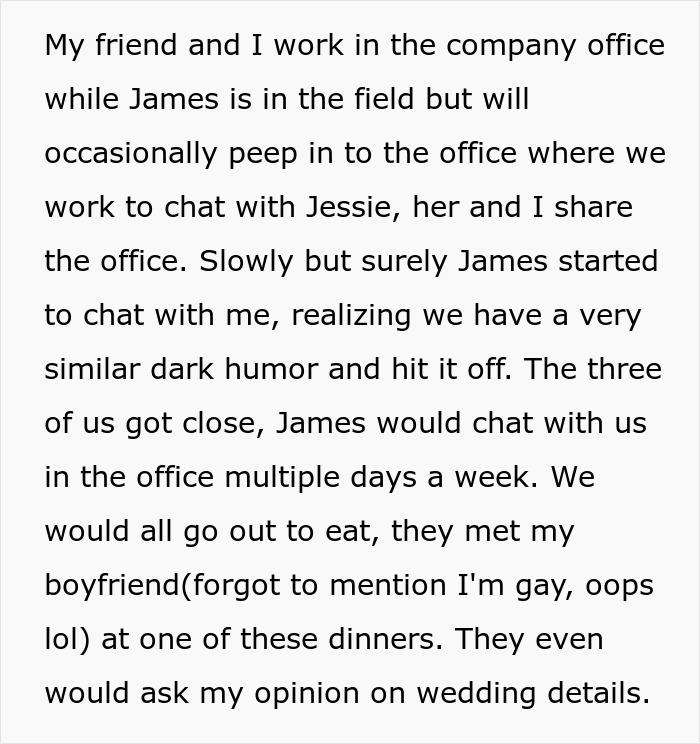 Guy Wonders What's Wrong With Friend's Fiancé After He Suddenly Changes His Behavior Guy Wonders What's Wrong With Friend's Fiancé After He Suddenly Changes His Behavior