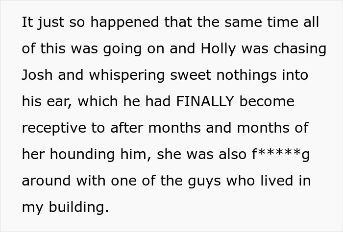 Story text describing how a fake friend was exposed after taking advantage of kindness.