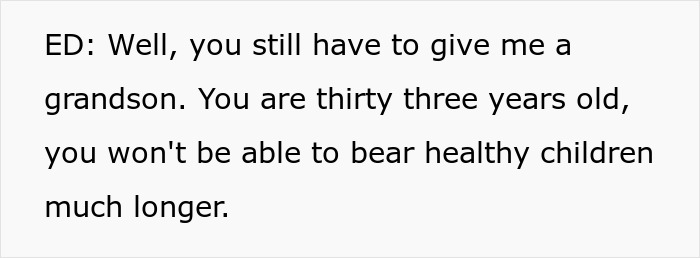 A woman ends a toxic relationship at 33. Her dad demands a grandchild, saying she won't bear children much longer. A woman ends a toxic relationship at 33. Her dad demands a grandchild, saying she won't bear children much longer.