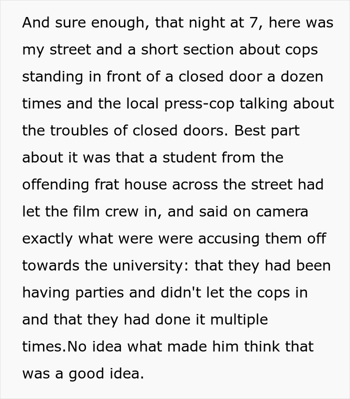 Students make their home into a bar, leading to loud parties and neighbor complaints. Police are called multiple times. Students make their home into a bar, leading to loud parties and neighbor complaints. Police are called multiple times.