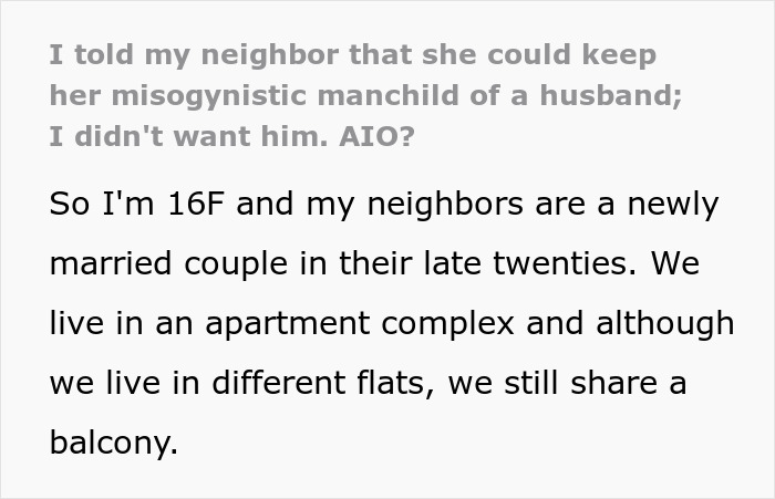 Woman Thinks A Teen Wants Her Husband, Then Gets A List Of Reasons She Absolutely Doesn’t Woman Thinks A Teen Wants Her Husband, Then Gets A List Of Reasons She Absolutely Doesn’t