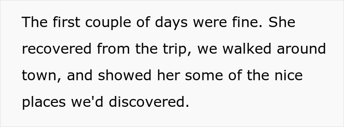 Mom Thinks Her Son And His Wife Should Live By Her Rules While She's Visiting Mom Thinks Her Son And His Wife Should Live By Her Rules While She's Visiting