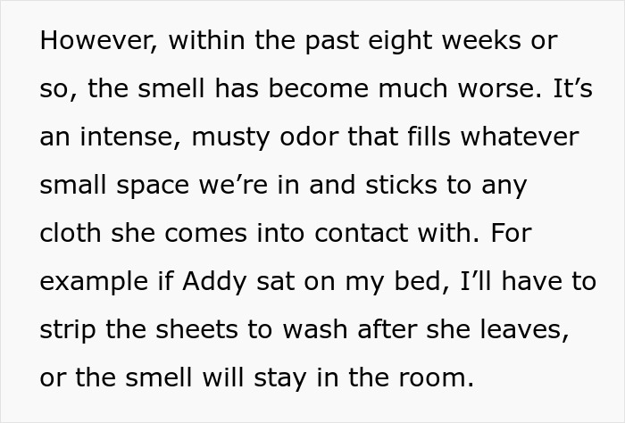 Friend’s Musty Smell Starts Clearing Rooms, Woman Dreads Being The One Who Finally Tells Her Friend’s Musty Smell Starts Clearing Rooms, Woman Dreads Being The One Who Finally Tells Her