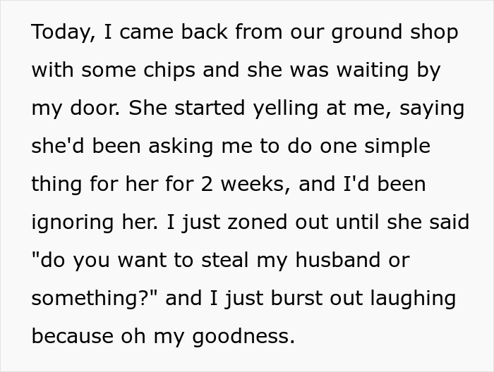 Woman Thinks A Teen Wants Her Husband, Then Gets A List Of Reasons She Absolutely Doesn’t Woman Thinks A Teen Wants Her Husband, Then Gets A List Of Reasons She Absolutely Doesn’t
