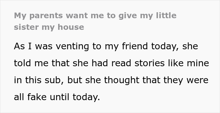 Woman Lets Sister Live In Her House For Cheap But Her Generosity Is Not Enough