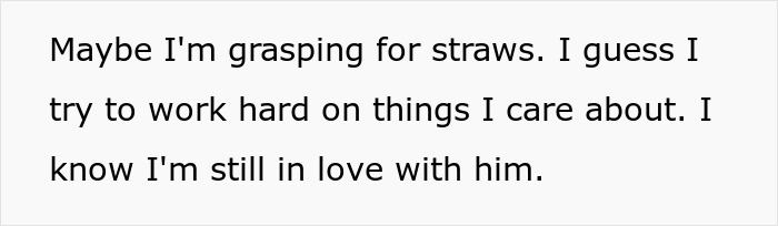A screenshot of text discussing being in love with a jobless BF despite needing financial advice