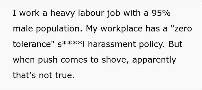 Woman Finally Takes Revenge Against Creepy Male Coworkers After HR Does Nothing Woman Finally Takes Revenge Against Creepy Male Coworkers After HR Does Nothing