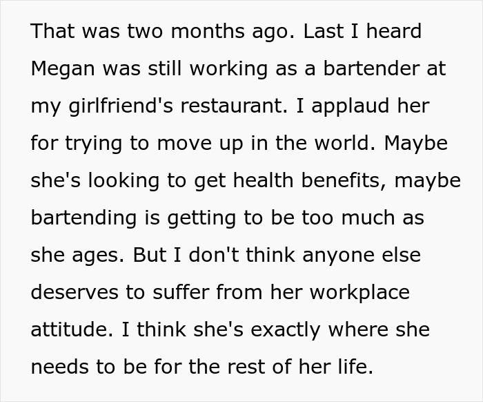 Guy Watches GF’s Coworker Make Her Life Miserable, Takes Revenge As Her Résumé Lands At His Company Guy Watches GF’s Coworker Make Her Life Miserable, Takes Revenge As Her Résumé Lands At His Company