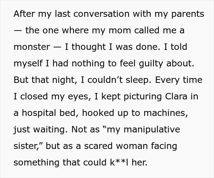 Woman Is Called A Monster For Refusing To Save Her Sister&rsquo;s Life, Starts Questioning Her Decision