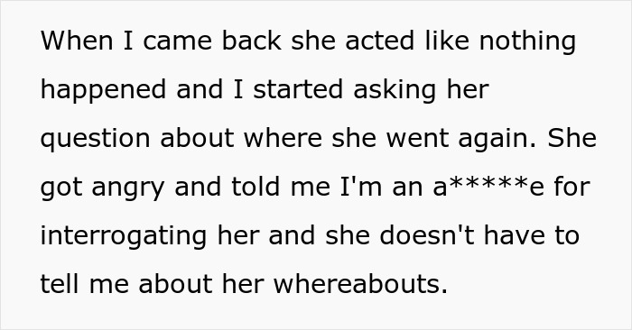Wife gets angry when husband asks about her whereabouts and hidden money, leaving him speechless. Wife gets angry when husband asks about her whereabouts and hidden money, leaving him speechless.