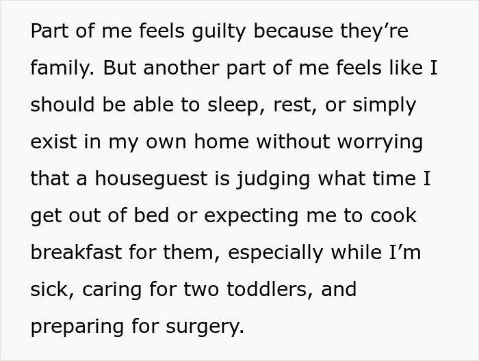 DIL Juggles Two Toddlers And Prepares For Surgery, FIL Thinks She Should Get Up And Make Him Breakfast DIL Juggles Two Toddlers And Prepares For Surgery, FIL Thinks She Should Get Up And Make Him Breakfast