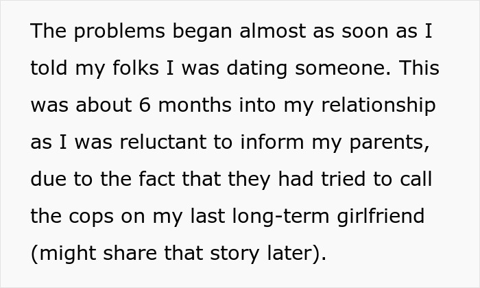 Religious Parents Try To Sabotage Son's Relationship But Fail When Extended Family Sides With Him Religious Parents Try To Sabotage Son's Relationship But Fail When Extended Family Sides With Him
