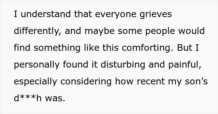 Woman Finds SIL’s Gift During Her Grief Period Insensitive And Disturbing And Somehow Offends Her Woman Finds SIL’s Gift During Her Grief Period Insensitive And Disturbing And Somehow Offends Her
