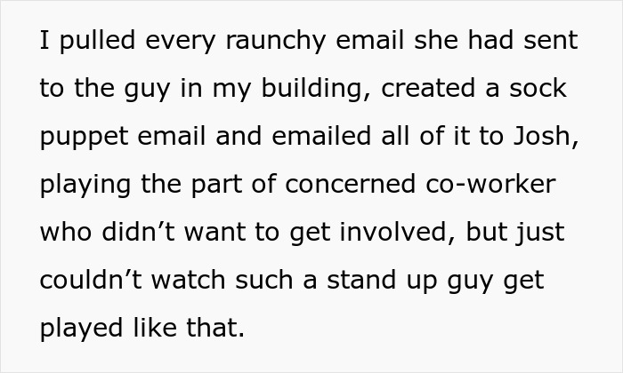 A story of a fake friend sending emails to Josh from a sock puppet account