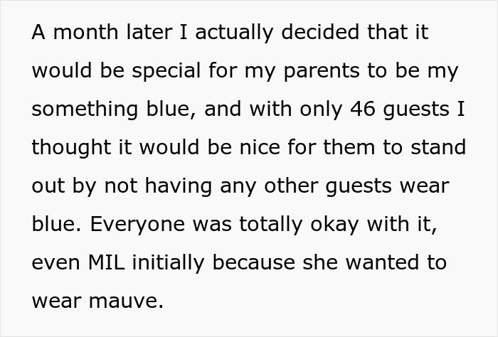 MIL Hides What She's Going To Wear To Wedding, Comes Out With Something Scandalous