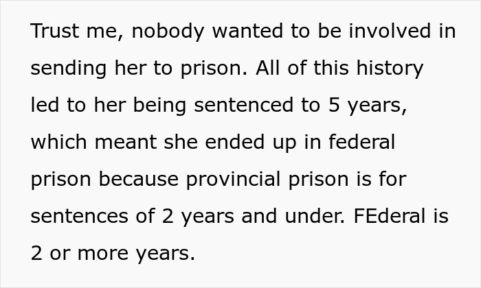 Image text explains why a mom's prison break led to a 5-year federal prison sentence. Image text explains why a mom's prison break led to a 5-year federal prison sentence.