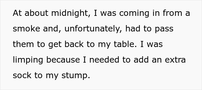 Guy Sees Woman Limping At A Bar And Decides To Mock Her, Has No Idea What He’s Walking Into Guy Sees Woman Limping At A Bar And Decides To Mock Her, Has No Idea What He’s Walking Into