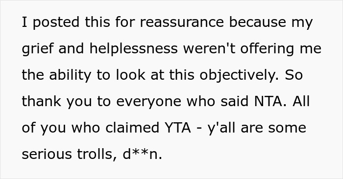 Text post about seeking reassurance and calling out trolls for comments on a prison break story. Text post about seeking reassurance and calling out trolls for comments on a prison break story.