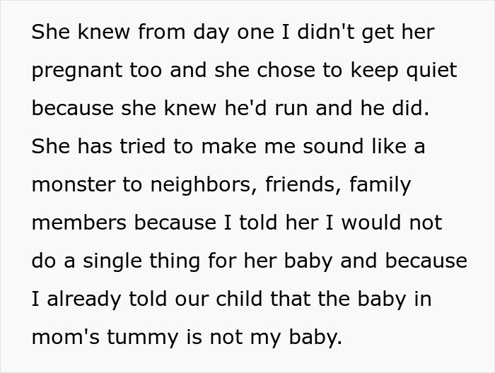 Guy Left Worried His Ex-Wife Will Force Her Affair Baby On Him Guy Left Worried His Ex-Wife Will Force Her Affair Baby On Him