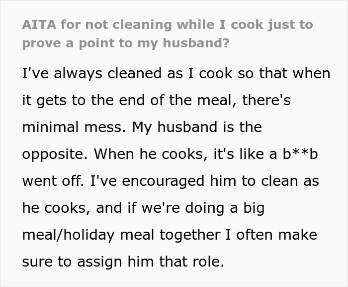 Woman Stops Cleaning As She Cooks To Prove A Point, Husband Still Doesn't Get It Woman Stops Cleaning As She Cooks To Prove A Point, Husband Still Doesn't Get It