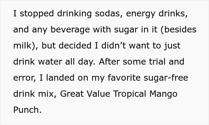 Man Drinks Sugar-Free Punch Daily, Realizes It Makes Him Stop Using The Toilet For Over 12 Hours Man Drinks Sugar-Free Punch Daily, Realizes It Makes Him Stop Using The Toilet For Over 12 Hours