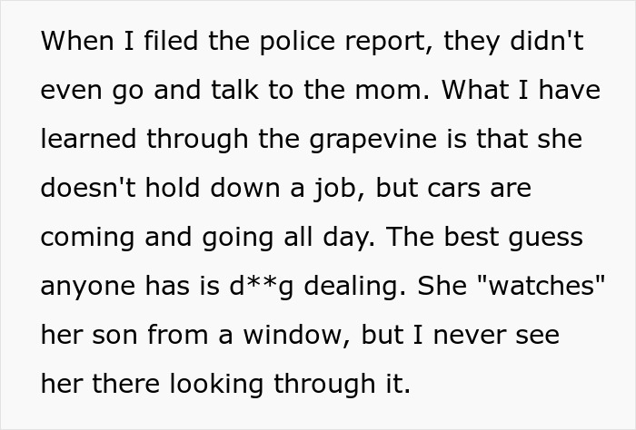 Mom Lets 7YO Run Amok Without Lifting A Finger, Neighbors Are Sick Of All The Harm The Kid Causes Mom Lets 7YO Run Amok Without Lifting A Finger, Neighbors Are Sick Of All The Harm The Kid Causes