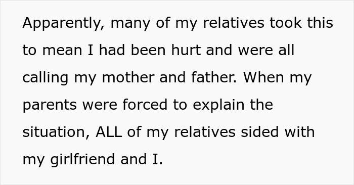 Religious Parents Try To Sabotage Son's Relationship But Fail When Extended Family Sides With Him Religious Parents Try To Sabotage Son's Relationship But Fail When Extended Family Sides With Him