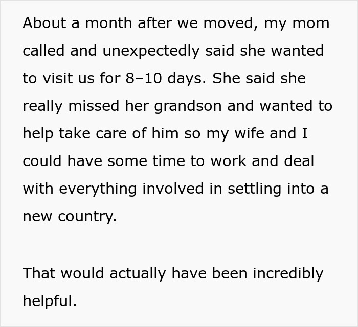 Mom Thinks Her Son And His Wife Should Live By Her Rules While She's Visiting Mom Thinks Her Son And His Wife Should Live By Her Rules While She's Visiting