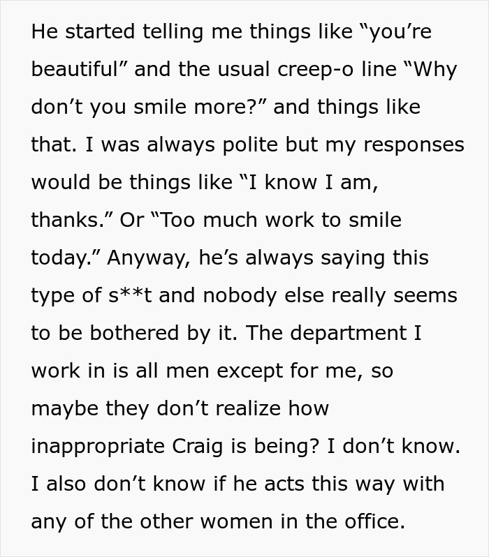 Creepy Coworker Won't Take A Hint, Takes It Way Too Far In The Office Kitchen Creepy Coworker Won't Take A Hint, Takes It Way Too Far In The Office Kitchen