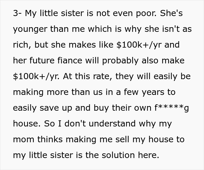 Woman Lets Sister Live In Her House For Cheap But Her Generosity Is Not Enough