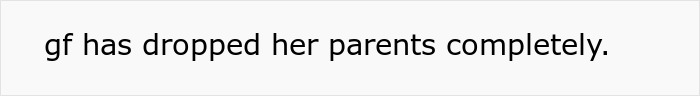 Text update: daughter drops her parents completely, showing impact on family relations. Text update: daughter drops her parents completely, showing impact on family relations.