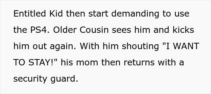 Entitled kid demands PS4 use and mom returns with security guard during New York trip dispute