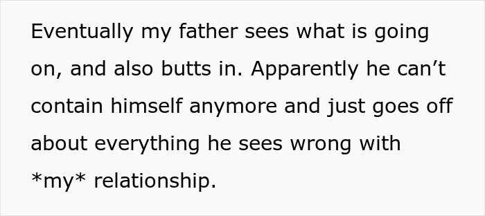 Religious Parents Try To Sabotage Son's Relationship But Fail When Extended Family Sides With Him Religious Parents Try To Sabotage Son's Relationship But Fail When Extended Family Sides With Him