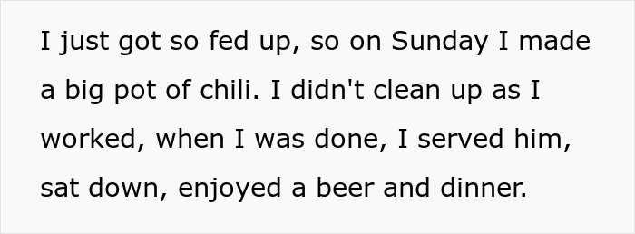 Woman Stops Cleaning As She Cooks To Prove A Point, Husband Still Doesn't Get It Woman Stops Cleaning As She Cooks To Prove A Point, Husband Still Doesn't Get It