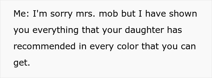 Mom Of The Bride Gets Arrested When Her Delusions And Main Character Syndrome Takes Over At A Bridal Shop Mom Of The Bride Gets Arrested When Her Delusions And Main Character Syndrome Takes Over At A Bridal Shop