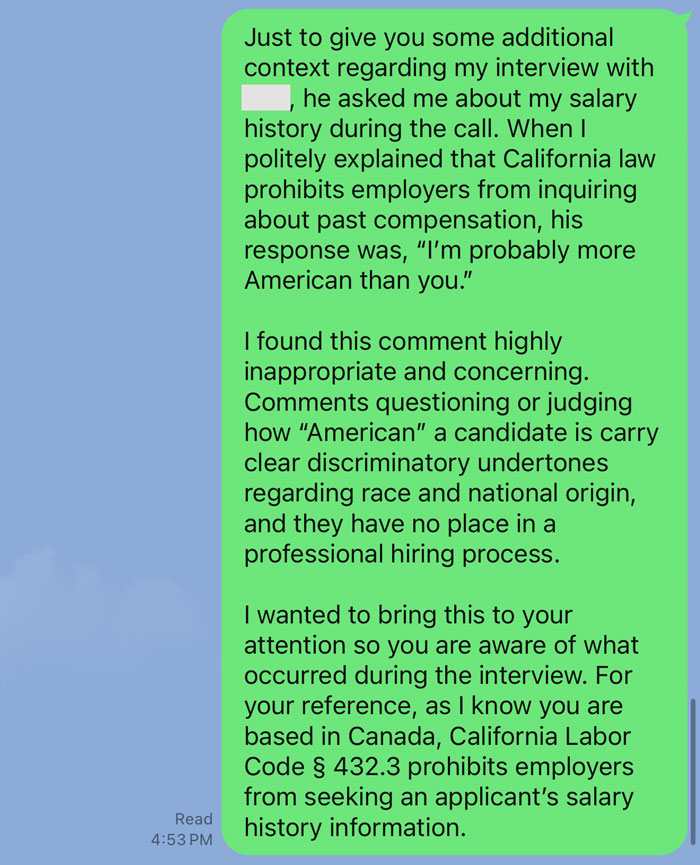 Woman’s Job Interview Goes Viral For All The Wrong Reasons, But She Refuses To Back Down After Company Reacts Woman’s Job Interview Goes Viral For All The Wrong Reasons, But She Refuses To Back Down After Company Reacts