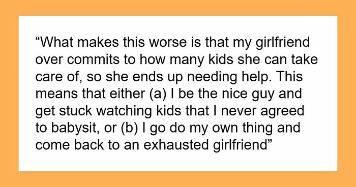 Woman Babysits On Weekends, Her Clueless BF Just Can’t Figure Out Why She Keeps Ignoring Him