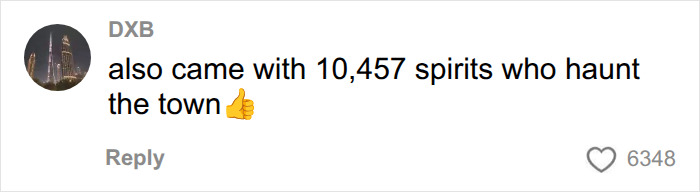 Comment about thousands of spirits haunting the ghost town Comment about thousands of spirits haunting the ghost town