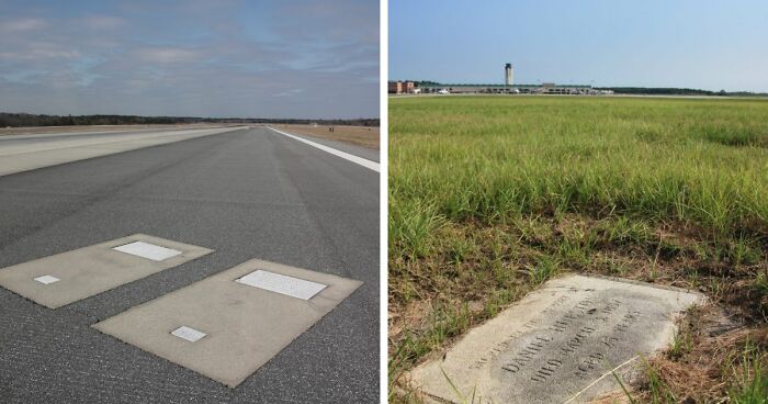 This Airport Was Built Around Two Graves, And The Couple Buried There Has Quite A Story