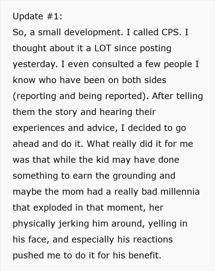 Entitled Woman Grounds 6YO Son, Demands Neighbor Turn Off Her TV So Kid Can't Secretly Watch It Entitled Woman Grounds 6YO Son, Demands Neighbor Turn Off Her TV So Kid Can't Secretly Watch It