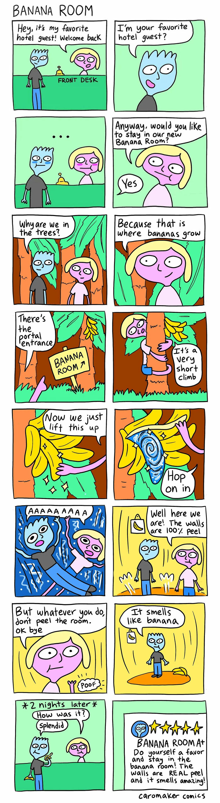 This Artist Creates Absurdly Funny Comics Where Even The Weirdest Ideas Somehow Make Sense (23 Pics)