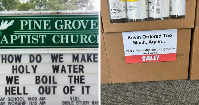 89 Chaotic Signs Spotted In The Wild That Made People Question Reality