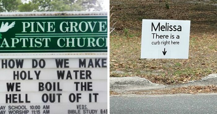 89 Chaotic Signs Spotted In The Wild That Made People Question Reality