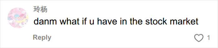 A comment on predictions from Chinese Nostradamus, asking about the stock market, and implying a peaceful 2027 is unlikely.
