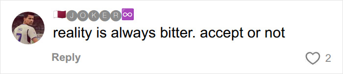 A comment on the Chinese Nostradamus predictions: 'reality is always bitter. accept or not'