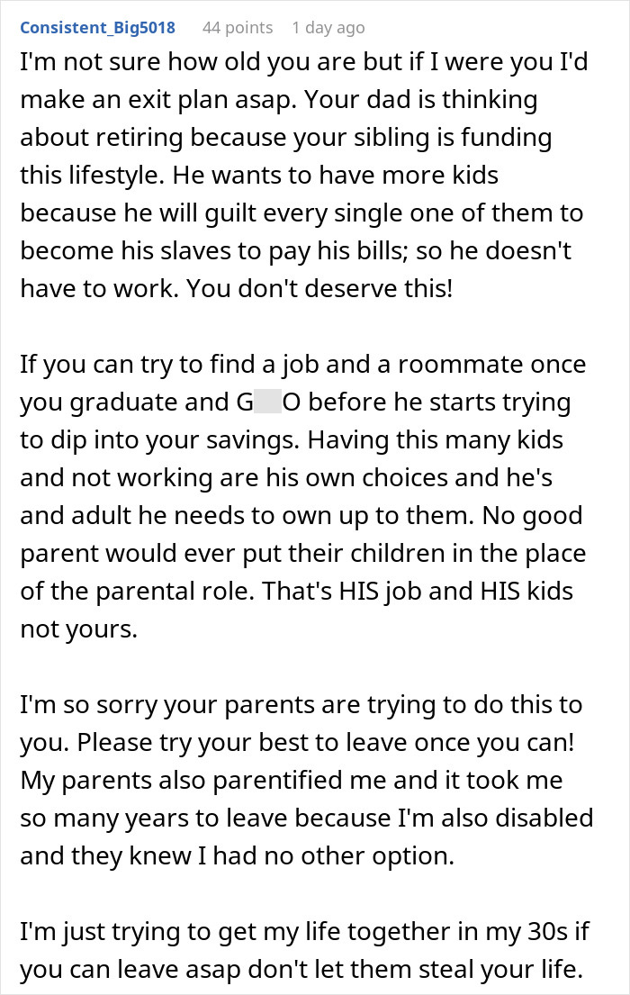 Dad Of 9 Kids Has A Plan For His Daughter After College, Gets A Harsh Reality Check Dad Of 9 Kids Has A Plan For His Daughter After College, Gets A Harsh Reality Check