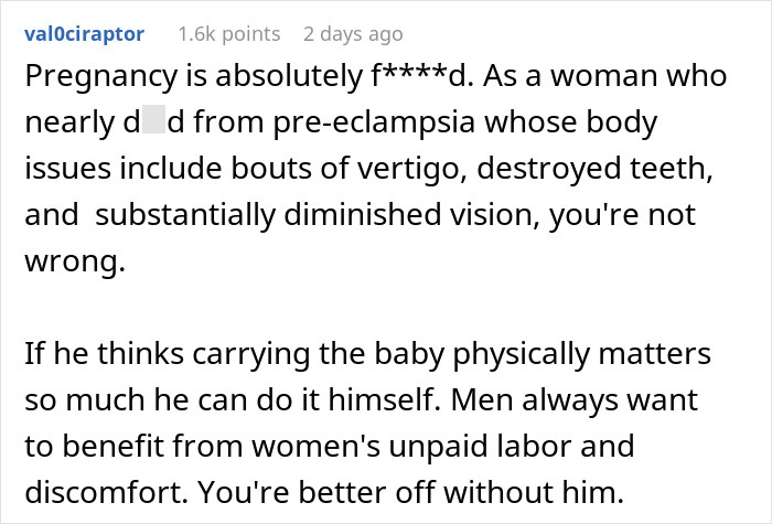 Man Can&rsquo;t Stay With Partner Who Wants Kids But Isn&rsquo;t Willing To Give Birth, She Is Appalled This Is An Issue