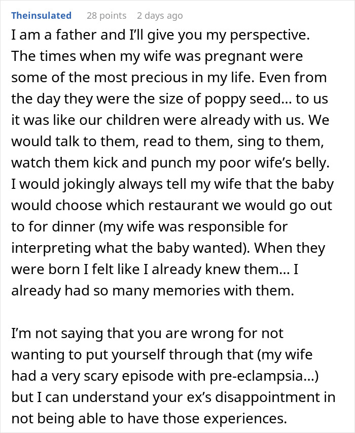 Man Can&rsquo;t Stay With Partner Who Wants Kids But Isn&rsquo;t Willing To Give Birth, She Is Appalled This Is An Issue