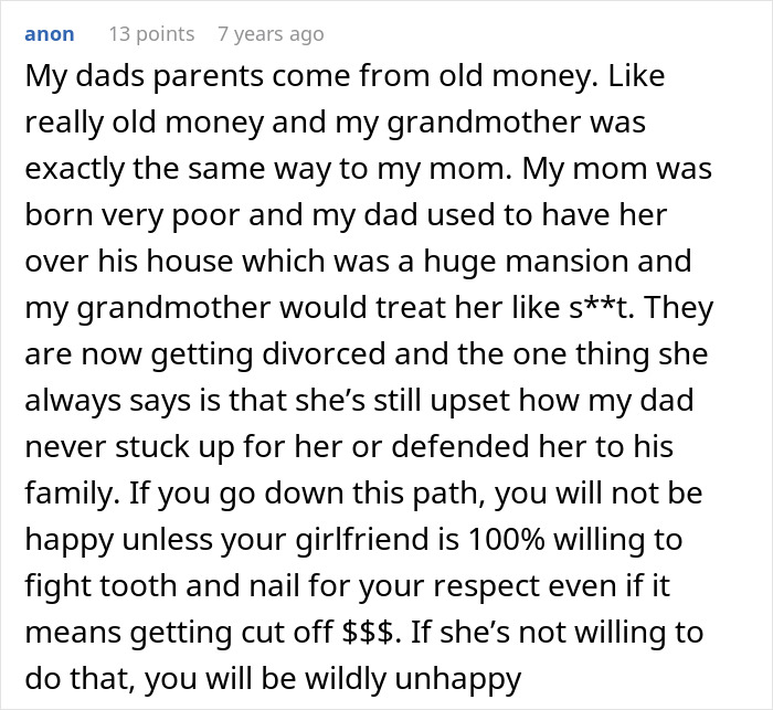 Guy Can't Handle Being With Girlfriend's Rich Family Who Thinks He's A Complete Loser